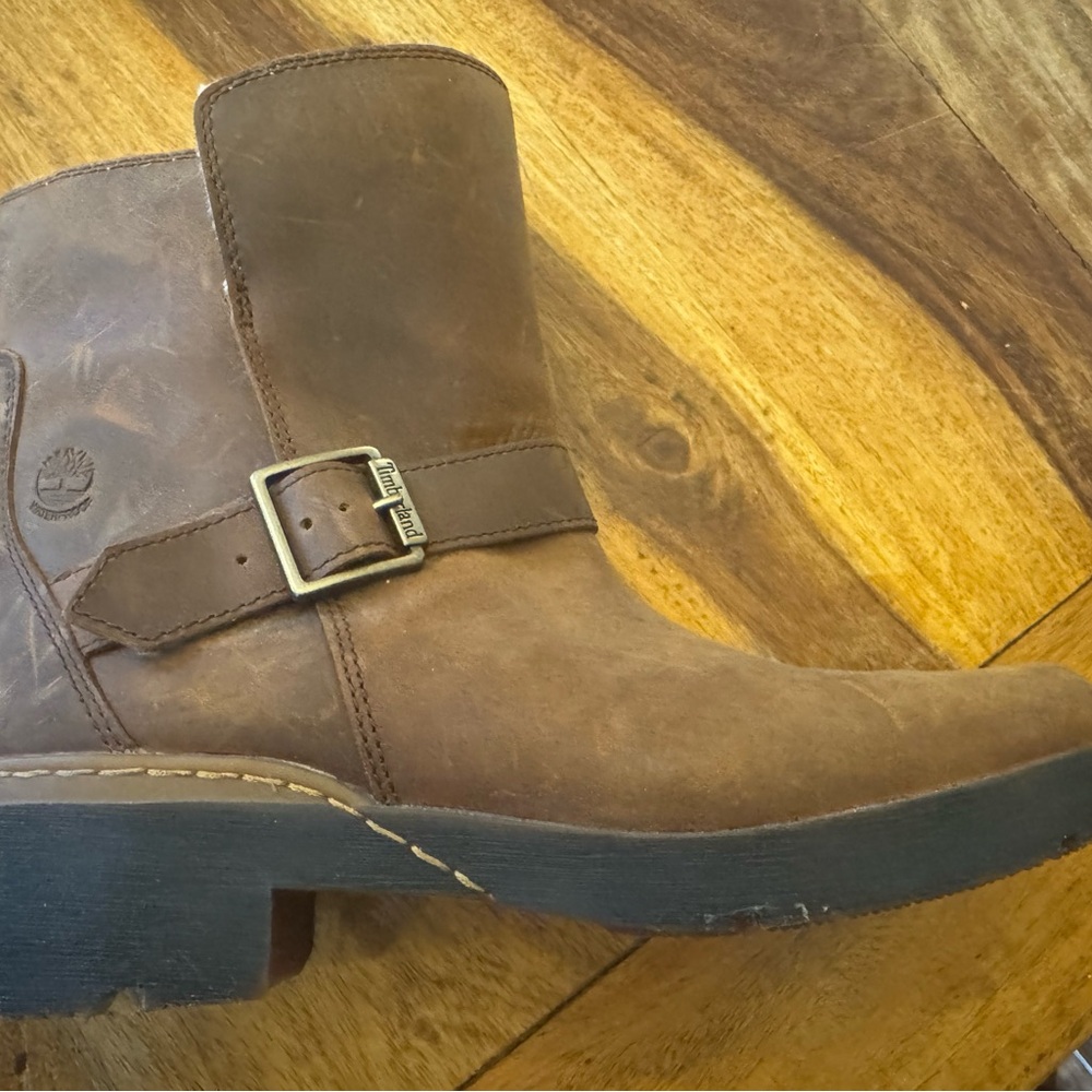 Women’s brown suede ankle boots